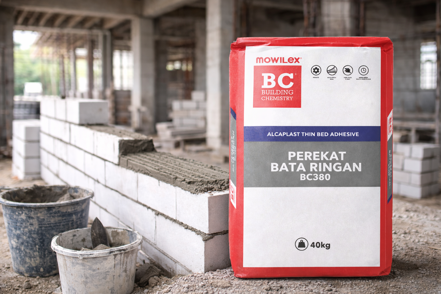 Tips Agar Perekat Bata Ringan Tidak Boros Saat Aplikasi