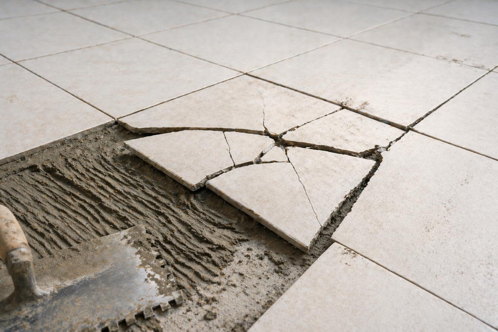 Kesalahan Umum Saat Pasang Keramik yang Menyebabkan Meledak