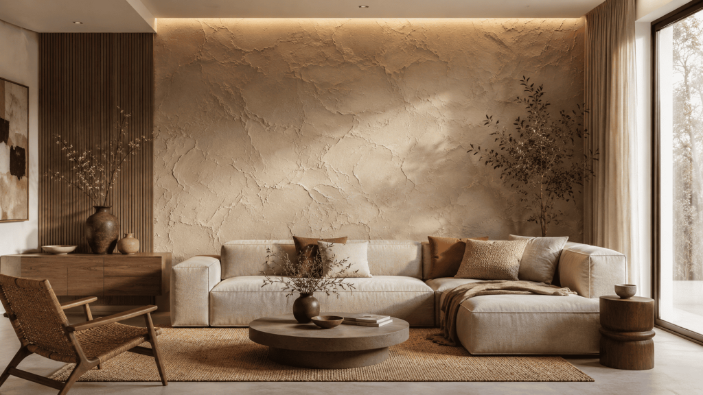 Cara Membuat Accent Wall dengan Finishing Texture Dekoratif untuk Hunian yang Lebih Berkarakter