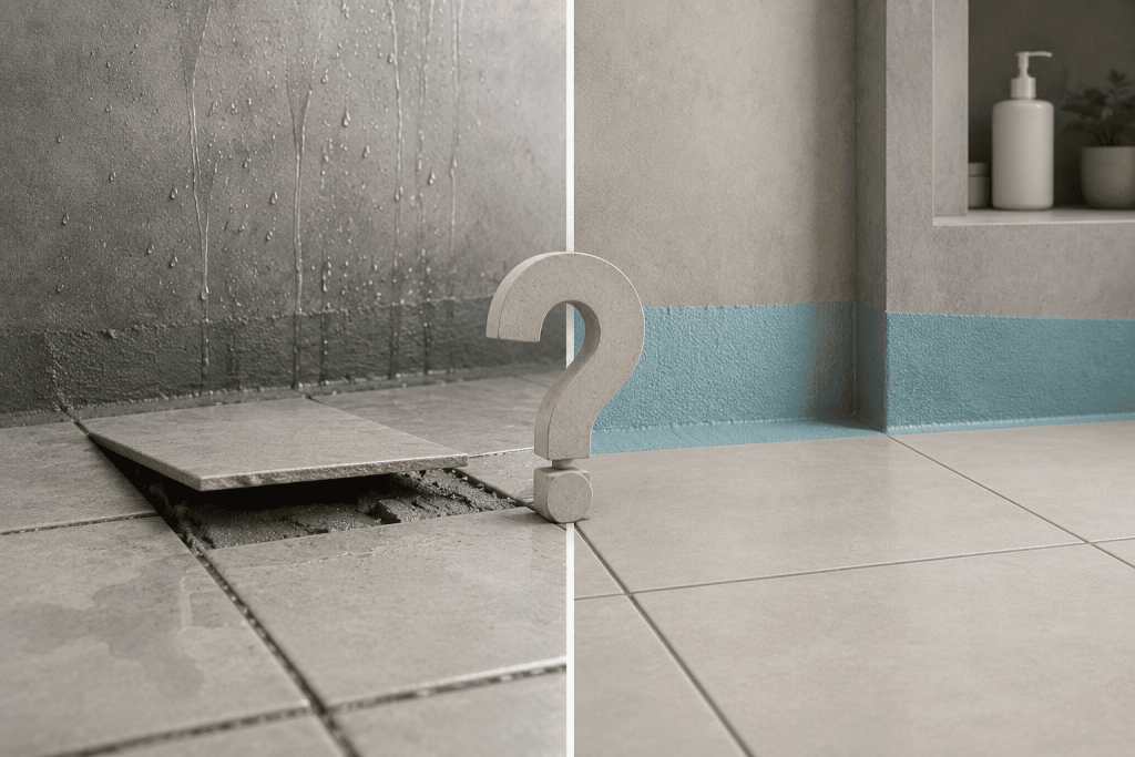 Mitos atau Fakta - Waterproofing Semen Bikin Keramik Kamar Mandi Gampang Lepas atau Popping